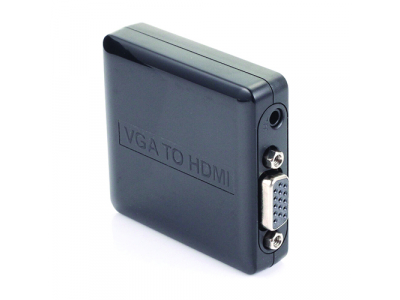VGA+R/L to HDMI converter