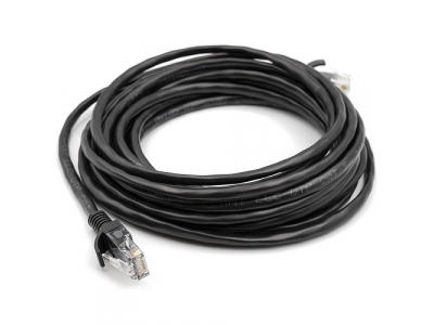 Cable Cat5E UTP, 5m, black