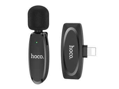 HOCO L-15 Wireless Lavalier Microphone, Lightning