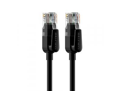 Cable Cat6 UTP, 1m, black