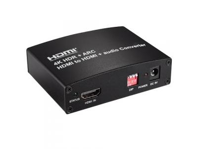 HDMI Audio Extractor, HDMI to HDMI +Audio, 4K 60Hz