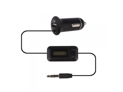 USB charger + FM transmitter (12V, 24V)