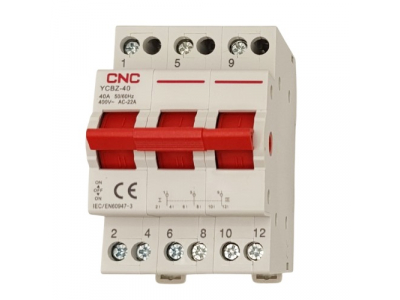Changeover Switch CNC YCBZ-40, 3P, 40A, 1-0-2
