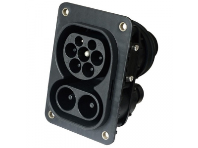 Electric car socket Duosida CCS 2 (Male), 200A, 32A, 3-phase