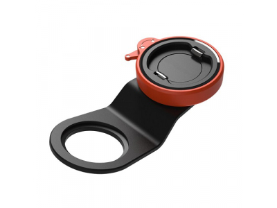 Bicycle Phone Holder, Stem Mount, Orange