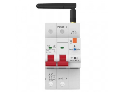 TUYA Smart Circuit Breaker, 1P+N, Wi-Fi, RS485, 63A