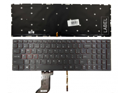 Keyboard Lenovo: Ideapad Y700, Y700-15ISK, Y700-17ISK with backlight