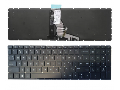 Keyboard HP 250 G6, 255 G6, 256 G6, 258 G6, 15-BS with backlight (US)