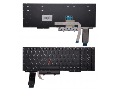 Keyboard LENOVO Thinkpad E15 Gen 2, with trackpoint, US