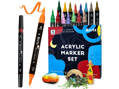 Acrylic Marker Pens ARRTX, 32 Colours