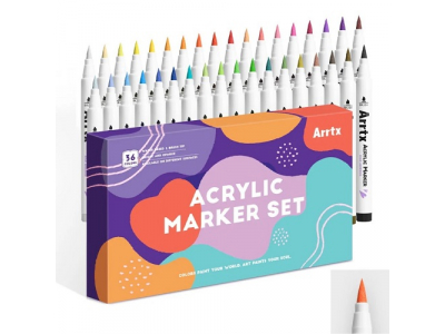 Acrylic Marker Pens ARRTX, 36 Colours