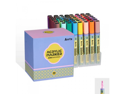 Acrylic Marker Pens ARRTX, 48 Colours