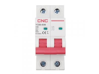 Miniature Circuit Breaker, 2P, 25A, Class C, 6kA