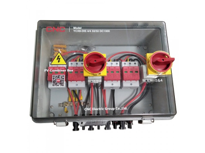 PV Combiner Box, DC 4in-4out, IP66