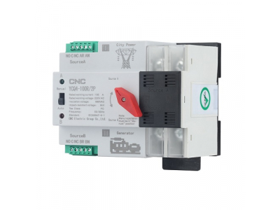 Automatic Transfer Switch CNC 2P 220V 100A