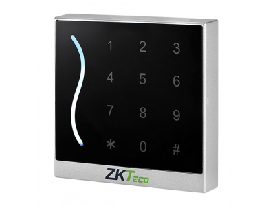 ZKTECO RFID Card Reader 13.56MHz, Wiegand 26, PROID30, with touch keypad