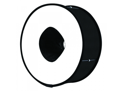 Softbox speedlite flash light foldable diffuser, 45cm