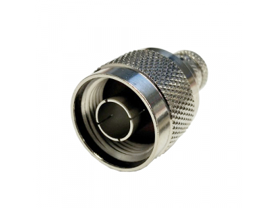 N-male Crimp Connector for LMR-400 Cable