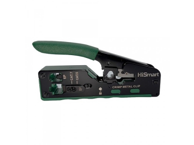 Crimping Tool with Stripper and Cutter for CAT5, CAT6, CAT7