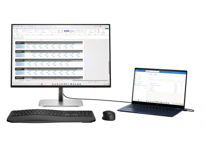  HP 524pn Series 5 Pro WUXGA Monitor - 24" 1920x1200 WUXGA 350-nit 100Hz AG, IPS, HDMI/DisplayPort, 4x USB-A, height adjustable/tilt/swivel/pivot, 3 years (replaces E24i G4) 9D9A7AA#ABB
