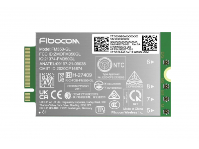  HP 5G Modem m.2 WWAN 4G/5G Sub-6 GHz FM350-GL Mobile Broadband Cellular (compatible with WWAN-ready EliteBook 830 835 840 845 860 865 1040 G11, x360 G11, ZBook Firefly Fury 14 16 G11 G11A) AM5R4AA