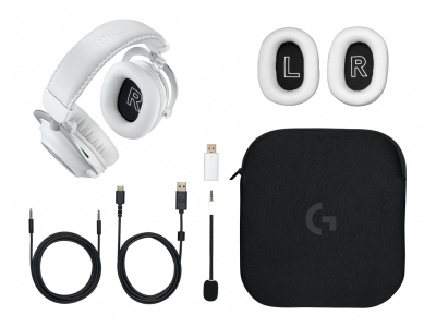  Logitech Headset 981-001269 / GPROX2W White 981-001269