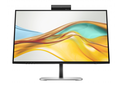  HP 524pm Series 5 Pro FHD Conferencing Monitor - 23.8" 1920x1080 FHD 350-nit 100Hz AG, IPS, USB-C(100W/15W)/HDMI/DP Daisy-Chain, 3x USB-A, speakers, webcam, RJ-45 LAN, height adjust/tilt/swivel/pivot, 3 years (replaces E24m) 9E0G9UT#ABB