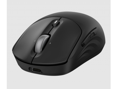 HP 705 Super Capacitor Wireless Mouse - Multi-Device, Programmable, 4-way scrolling, Ultra-Fast Rechargeable, Multi Surface, 6000 dpi - Black AZ7B1AA#ABB