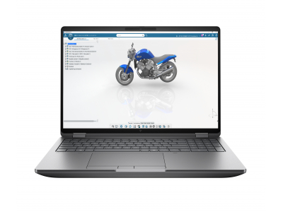  HP ZBook Fury G1i Mobile Workstation 16 - Ultra 9-285HX, 64GB, 1TB SSD, RTX PRO 4000 Blackwell 16GB, 16 WQXGA 400-nit 120Hz AG, 5MP IR cam, Smartcard, WWAN-ready, FPR, Nordic backlit keyboard, 99Wh, Win 11 Pro, 3 years 98L62ET#UUW