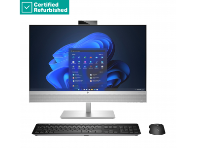  RENEW SILVER HP Elite 870 G9 AIO All-In-One 27 - i7-14700, 16GB, 512GB SSD, 27 FHD Non-Touch AG, Height Adjustable, FPR, Win 11 Pro, 1 years 99A69ETR#ABT