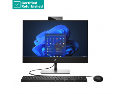  RENEW SILVER HP Pro 440 G9 AIO All-In-One - i7-13700T, 16GB, 512GB SSD, 23.8 FHD Non-Touch AG, Height Adjustable, USB Mouse, Win 11 Pro, 1 years 885M5EAR#ABU