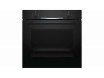  BOSCH Oven HBA530BB0S, Width 60cm, Energy class A, EcoClean, Black HBA530BB0S