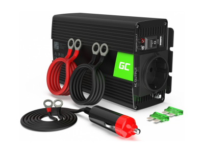 Strāvas pārveidotājs Green CellCar Power Inverter Converter 12V to 230V 300W/ 600W Modified Sine Wave