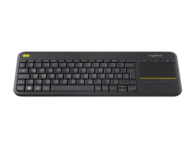  LOGITECH Wireless Touch Keyboard k400 plus black DE Layout 920-007127