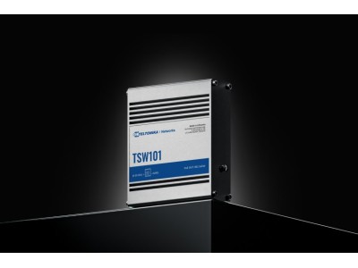 Teltonika TSW101 Gigabit Ethernet (10/100/1000) Power over Ethernet (PoE) Metallic