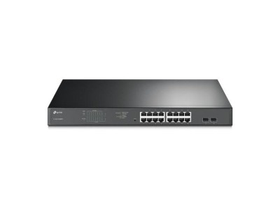 TP-Link JetStream 16-Port Gigabit Easy Smart PoE/PoE+ Switch