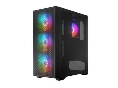 Logic DART PRO ARGB MIDI USB-C PC Case Black