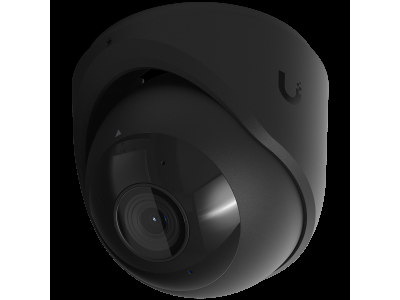 Ubiquiti UVC-G6-Turret-B Black, All-weather, tamper-resistant 4K PoE camera with a 1/1.8" 8MP image sensor, Multi-TOPs AI Engine, and 3-axis manual adjustments for flexible installation UVC-G6-TURRET-B