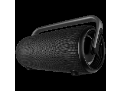 Portable speaker SVEN PS-395, black, power output 80W (RMS), TWS, Bluetooth, RGB backlight, Waterproof (IPx5), USB, Battery life – up to 20 hours SV-022815