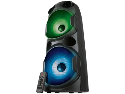 SVEN PS-750 2x40W; LED display; TWS; FM radio; AUX; USB/SD-card support;Lighting; Microphone input (karaoke); Remote Control; Built-in equalizer SV-019617