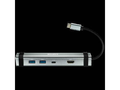 CANYON hub DS-3 4in1 USB-C Space Grey CNS-TDS03DG