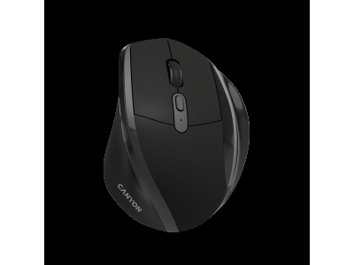 CANYON mouse OnClick 17 Ergonomic 6 buttons 1600DPI Wireless Black CNE-CMSW17B