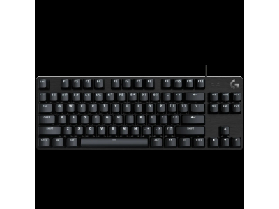LOGITECH G413 TKL SE Corded Mechanical Gaming Keyboard - BLACK - US INT'L - USB - TACTILE 920-010446