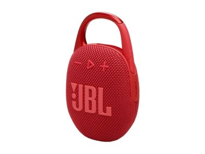 JBL ūdensizturīga portatīvā skanda ar karabīni, sarkans
