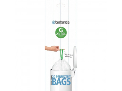 BRABANTIA atkritumu tvertņu maisiņi, 23-30 l, (G) (20 gab)