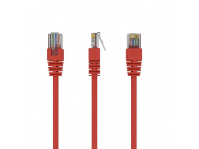 PATCH CABLE CAT5E UTP 1.5M/RED PP12-1.5M/R GEMBIRD