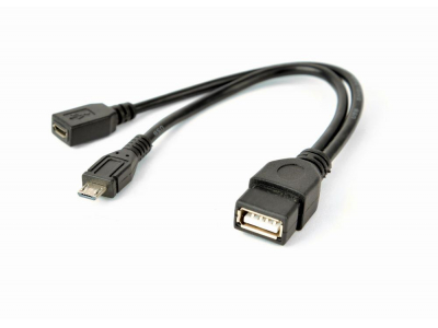CABLE USB OTG AF +MICRO BF TO/MICRO BM A-OTG-AFBM-04 GEMBIRD