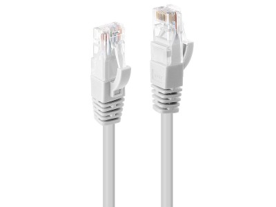 CABLE CAT6 U/UTP 0.5M/WHITE 48091 LINDY