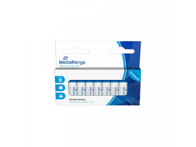 BATTERY ALKALINE AAA 1.5V/10PCS MRBAT102 MEDIARANGE