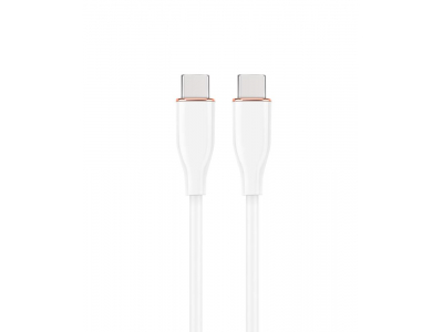 CABLE USB-C 1.5M PREMIUM WHITE/CC-USB2S-CMCM-1.5M-W GEMBIRD
